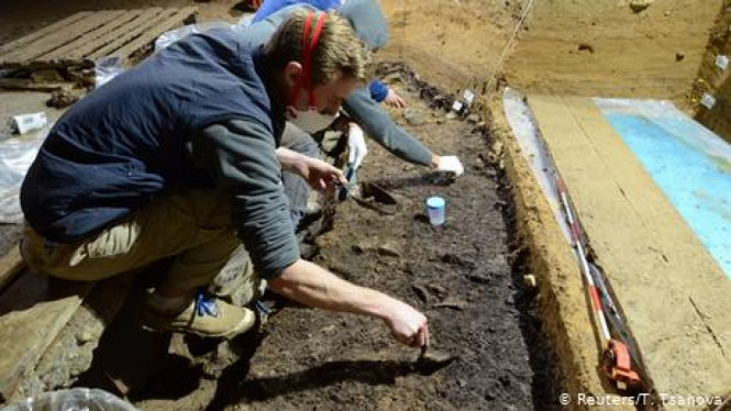 Temuan fosil manusia purba modern (Homo Sapiens) di Bulgaria.