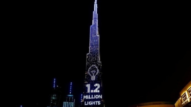 Burj Khalifa, Dubai, Uni Emirat Arab (UEA).