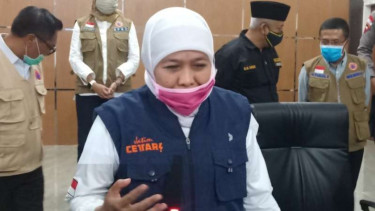 Gubernur Jawa Timur, Khofifah Indar Parawansa.
