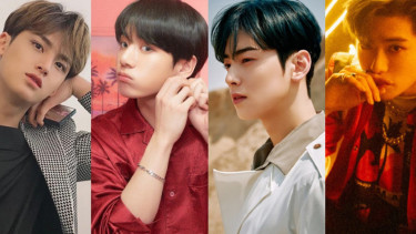 Jungkook BTS, Mingyu Seventeen, Jaehyun NCT dan Cha Eun Woo ASTRO.
