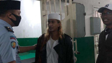 Habib Bahar Bin Smith di Lapas Gunung sindur.