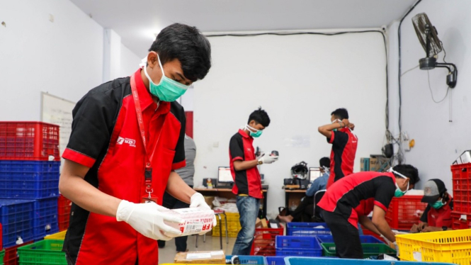 Perusahaan ekspedisi SiCepat Ekspres.