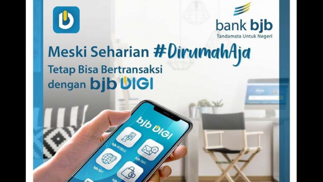 Bertransaksi online dengan bjb digi dari bank bjb.