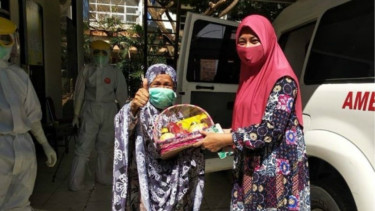 Nenek 70 Tahun di Polewali Mandar, Sulbar sembuh dari Corona 