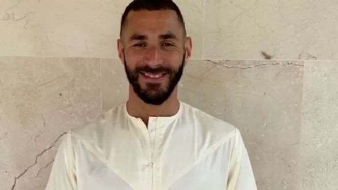 Bomber Real Madrid, Karim Benzema.