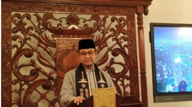 Gubernur DKI Jakarta Anies Baswedan.