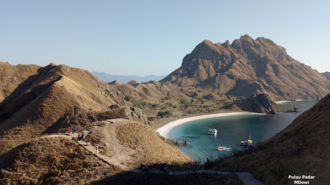 Pulau Padar di Labuan Bajo, NTT