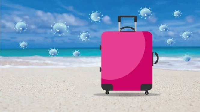 Ilustrasi Pariwisata & COVID-19, sumber: Pixabay