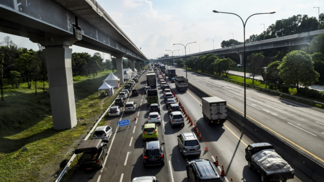Mudik Lebaran.