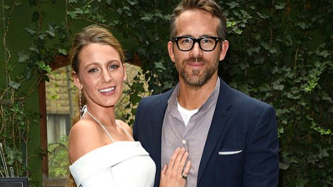 Blake Lively dan Ryan Reynolds.