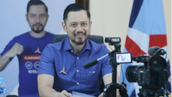 Ketua Umum PartaI Demokrat Agus Harimurti Yudhoyono