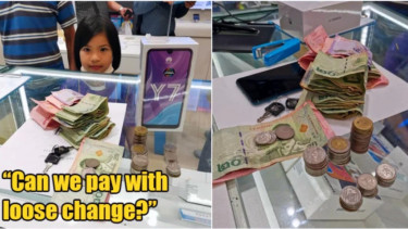 Gadis kecil rela pecahkan celengan demi beli ponsel untuk kerjakan tugas sekolah