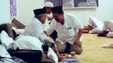 Wakil Presiden, Ma'ruf Amin dan Fahri Hamzah.