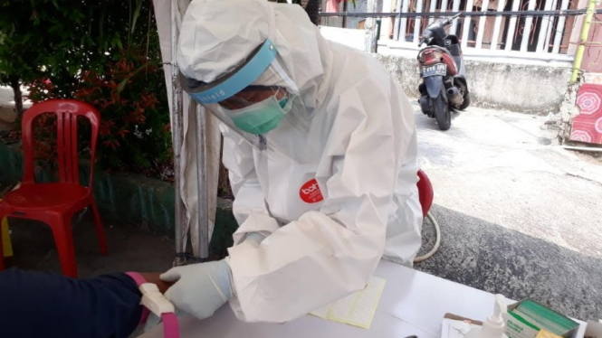 Rapid test COVID-19 di Jakarta