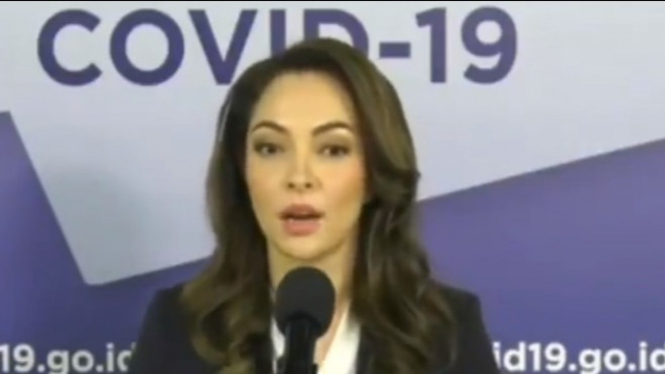Dokter Reisa Broto Asmoro, Jubir COVID-19 (Foto: Youtube/BNPBIndonesia)