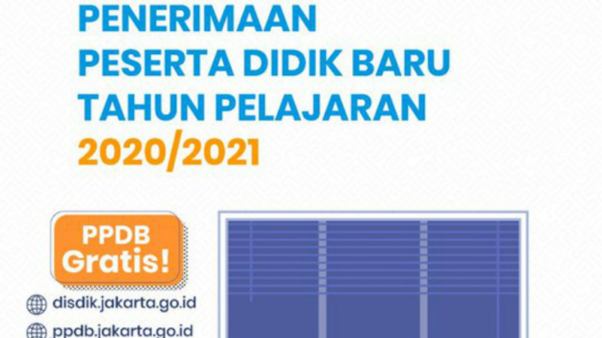 Penerimaan Peserta Didik Baru Tahun Ajaran 2020/2021