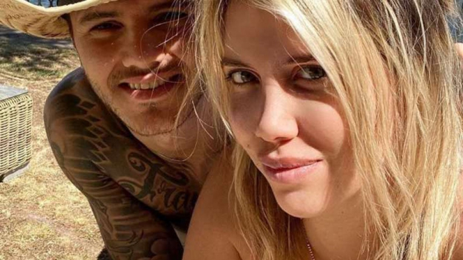 Mauro Icardi dan Wanda Nara