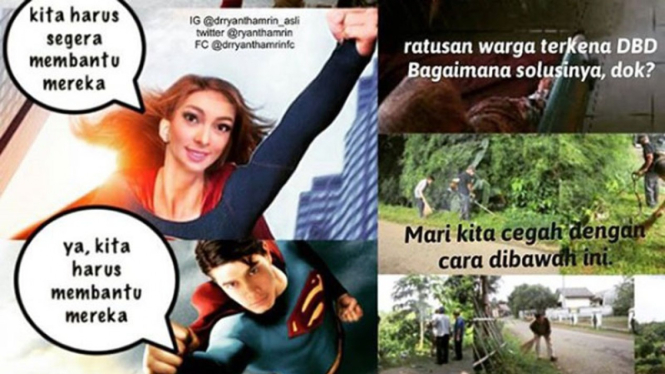 Beragam meme lucu Dokter Reisa Broto Asmoro.