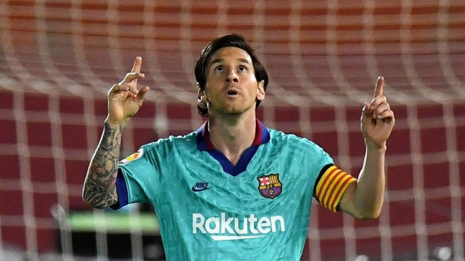 Bintang Barcelona, Lionel Messi.