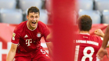 Selebrasi pemain Bayern Munich