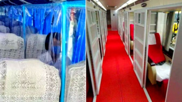 Konsep tampilan kabin bus angkutan umum pada pandemi COVID-19 di Myanmar
