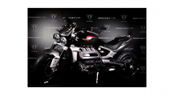 Triumph Rocket 3 dipasarkan di Tanah Air