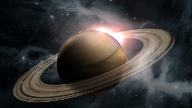 Cincin Planet Saturnus.