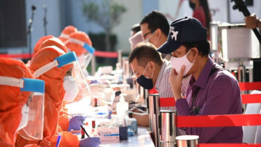 Rapid test di kantor Badan Pemeriksa Keuangan