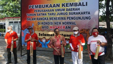 Pembukaan kembali Taman Satwa Taru Jurug Solo