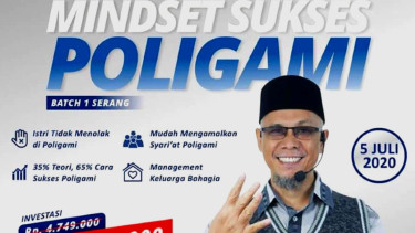 Agenda Workshop Kiat Sukses Poligami bersama coach Hafidin