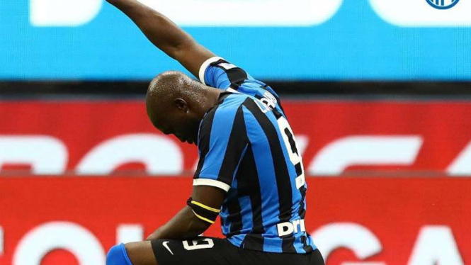 Striker Inter Milan, Romelu Lukaku.