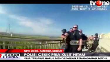 Rekaman video polisi New York cekik pria kulit hitam