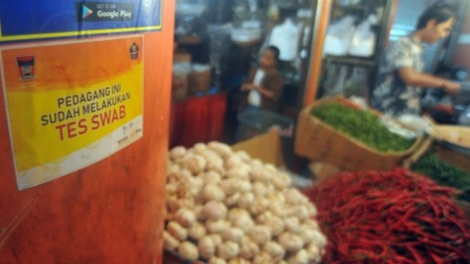 Suasana di Pasar Raya Padang, Sumatera Barat