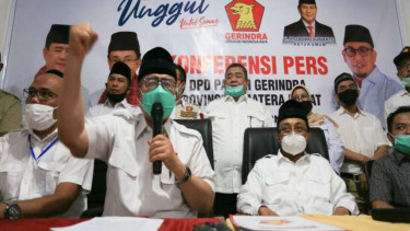 Nasrul Abit dan Indra Catri, resmi di usung Partai Gerindra di Pilkada Sumbar