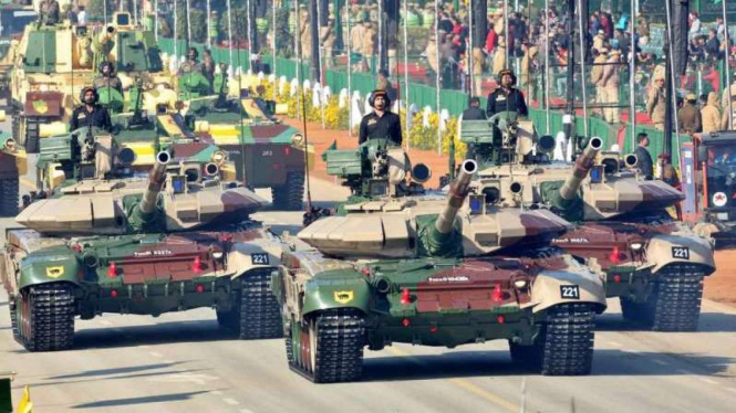 VIVA Militer: Parade militer Angkatan Bersenjata India