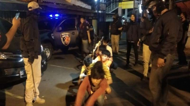 Puluhan remaja diamankan polisi karena terlibat tawuran 
