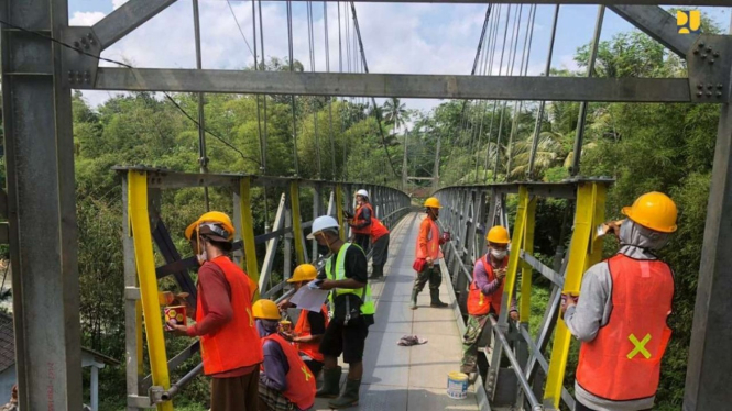 Program padat karya Kementerian PUPR.