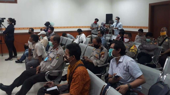 Sidang Penusuk Wiranto Dijaga Aparat Kepolisian