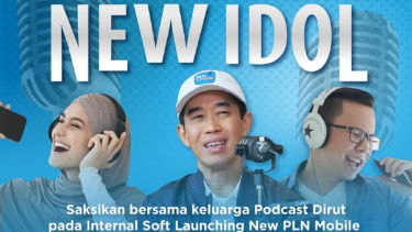 Direktur Utama PLN, Zulkifli Zaini promosi aplikasi New PLN Mobile via podcast