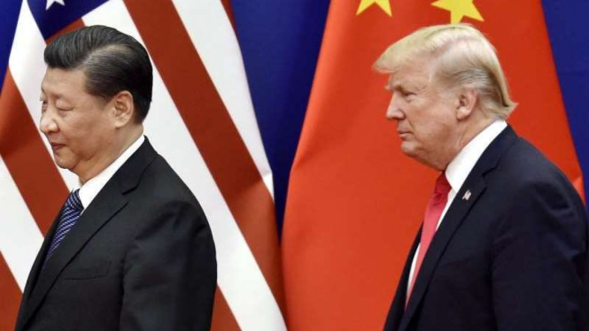 VIVA Militer: Presiden China, Xi Jinping dan Presiden AS, Donald Trump