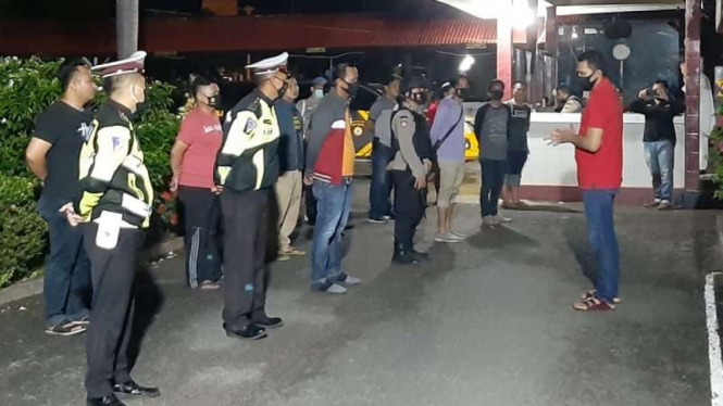 Mapolres OKI Sumsel diserang Minggu dini hari