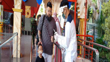 Suasana Jatim Park di masa transisi new normal (Lucky Aditya)