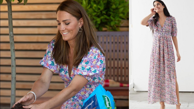 Kate Middleton pakai gaun dari Bali