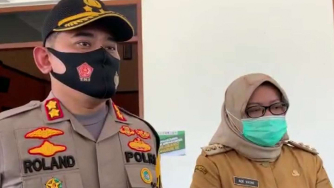 Kapolres Kabupaten Bogor AKBP Roland Renaldy