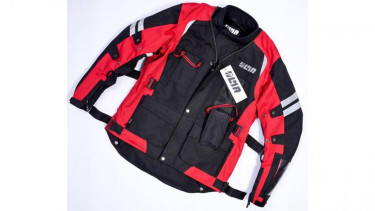 Jaket motor yang bisa diubah jadi tas punggung