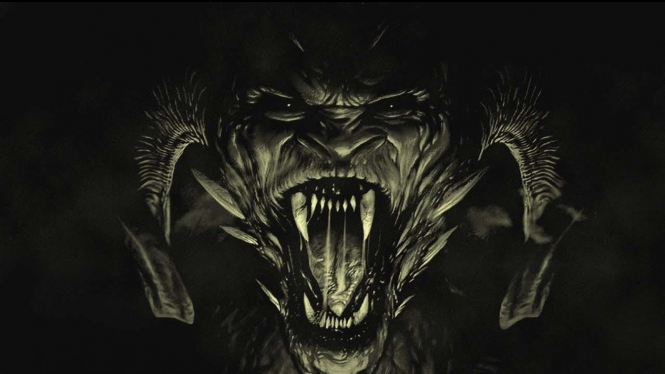 Ilustrasi Iblis/setan.