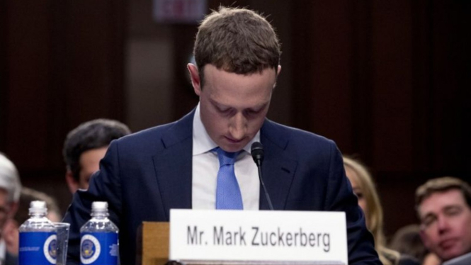 Kepala Eksekutif Facebook, Mark Zuckerberg.