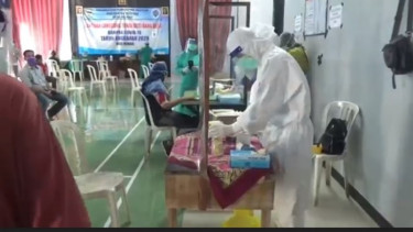 Rapid Test Massal gara gara satu tukang pijat positif corona