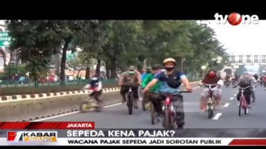 Wacana sepeda kena pajak.