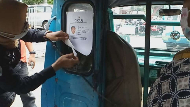 Sketsa Pelaku Penculikan Remaja di Depok